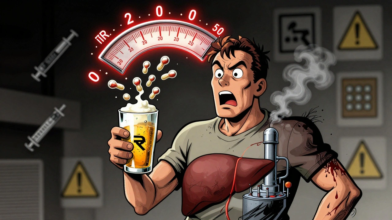 Alcohol Binge Drinking on Warfarin: What You Need to Know About INR Swings and Bleeding Risk