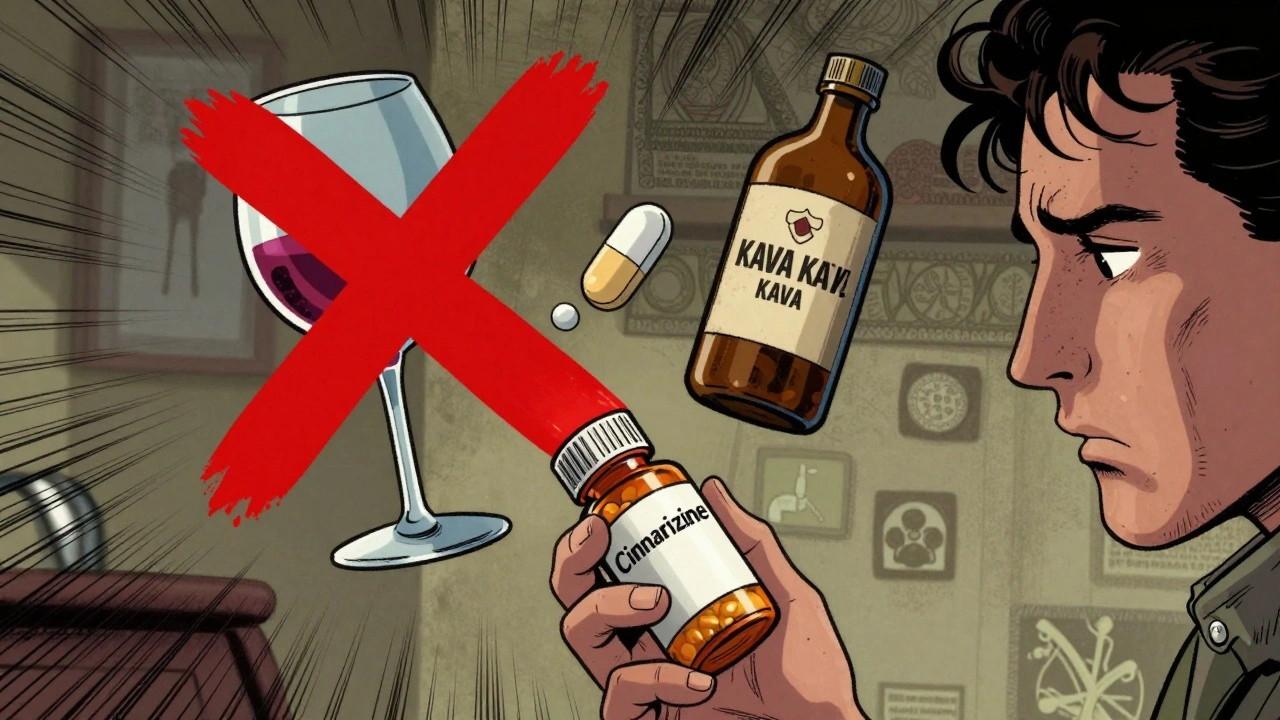 Cinnarizine Interactions: What to Avoid When Taking This Medication