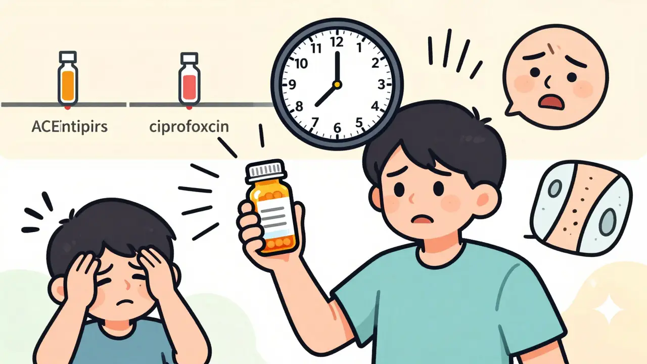 Time-to-Onset Patterns by Drug Class: When Common Medication Side Effects Start