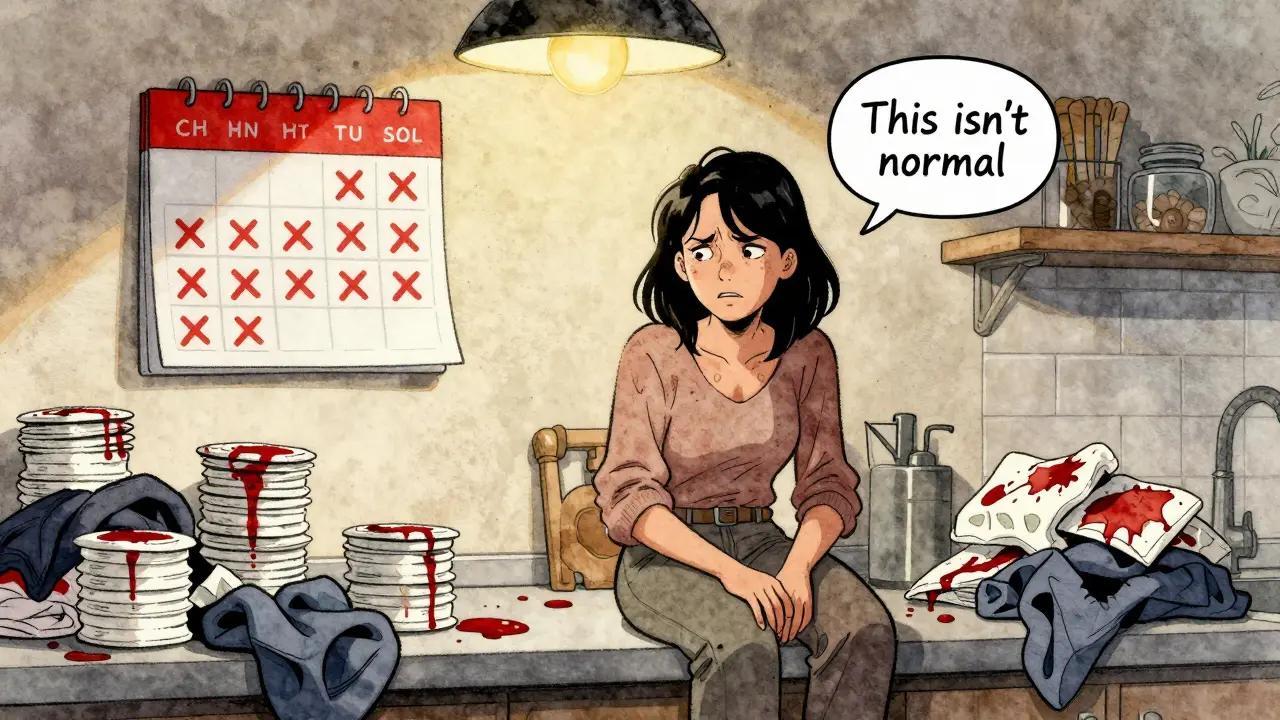 Heavy Menstrual Bleeding on Blood Thinners: What Works and What to Ask Your Doctor