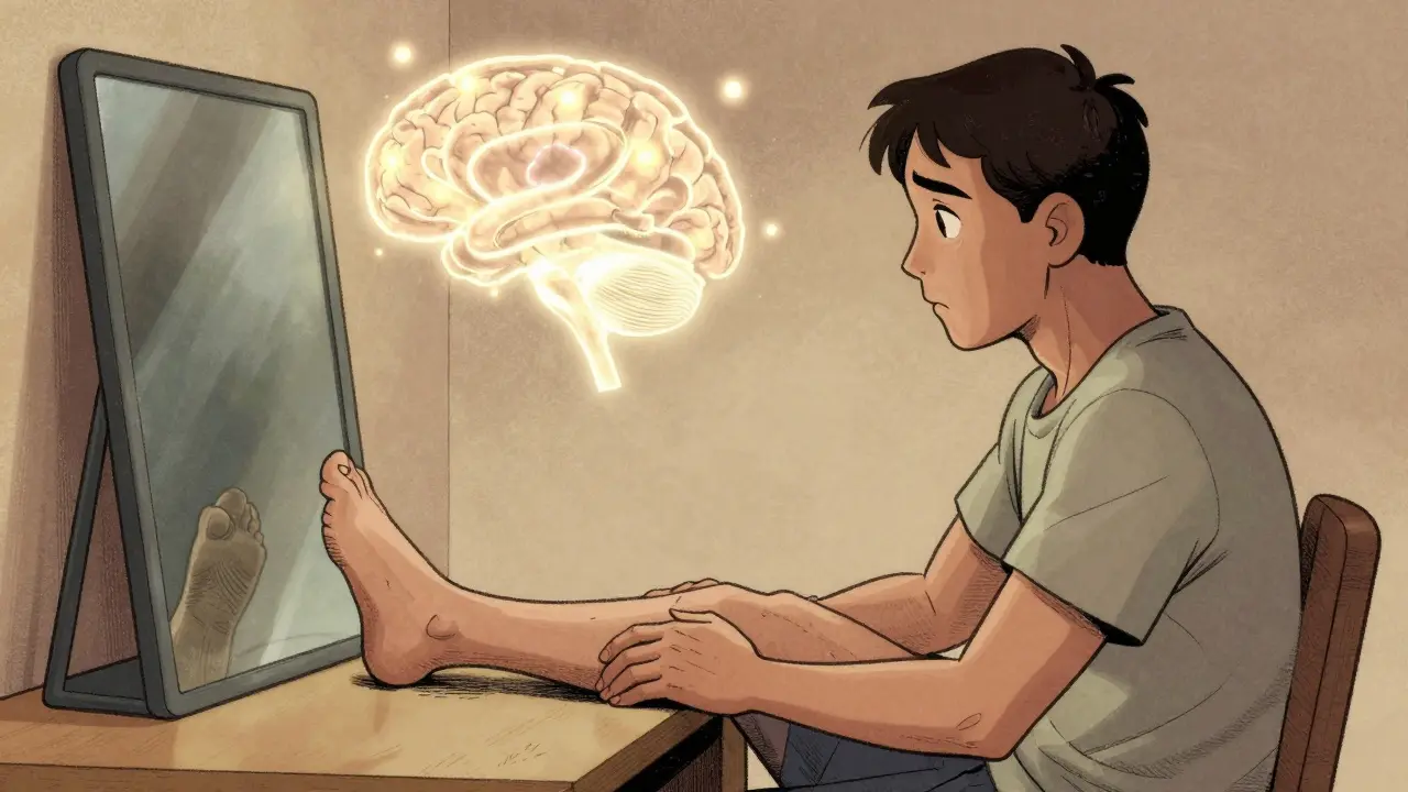 Phantom Limb Pain: How Mirror Therapy and Medications Actually Work