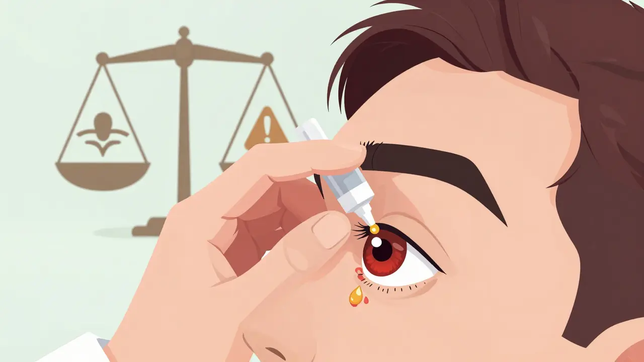 Steroid Eye Drops: Benefits, Risks, and Safe Monitoring