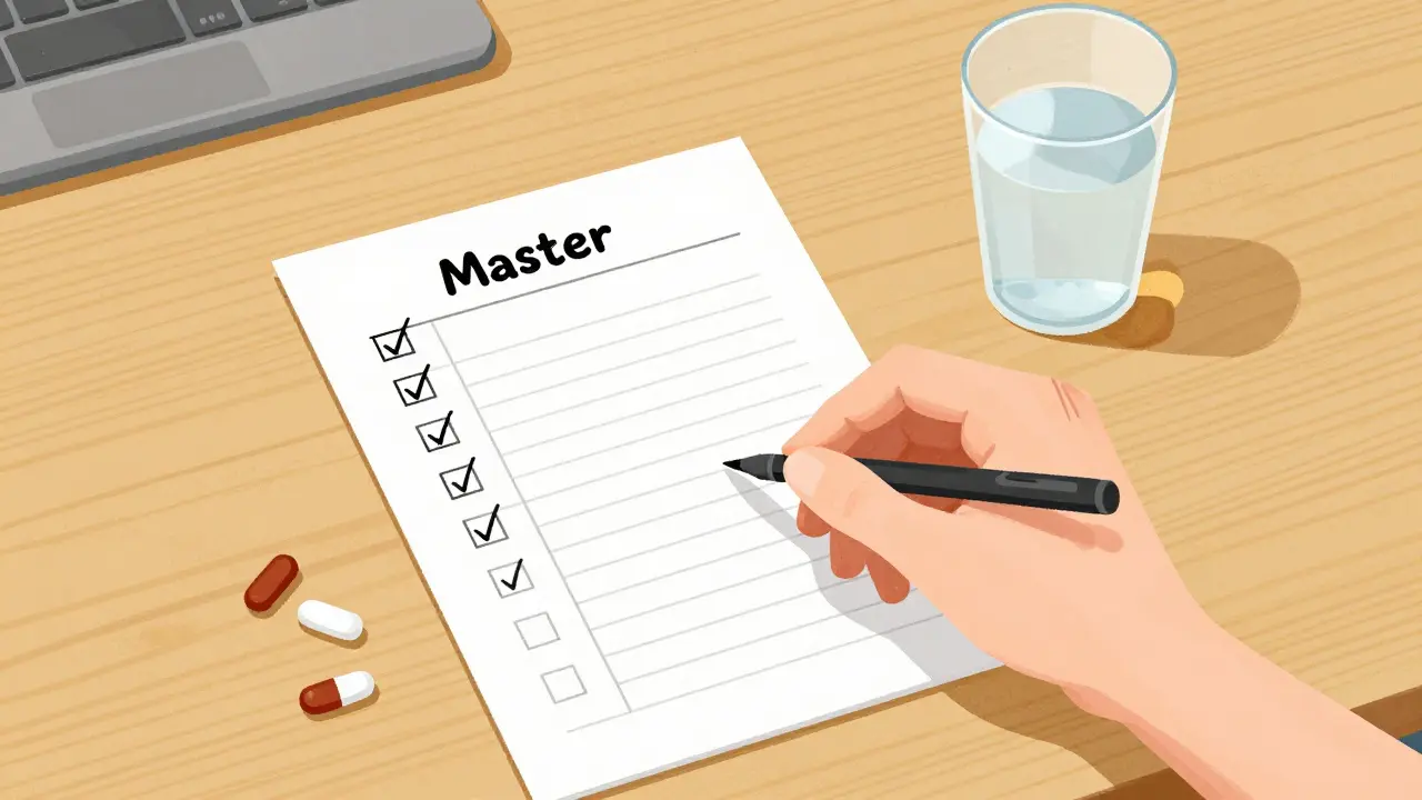 How to Track Medication Adherence Using Lists, Logs, and Digital Tools